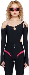 Marshall Columbia Black Side Slash Bodysuit