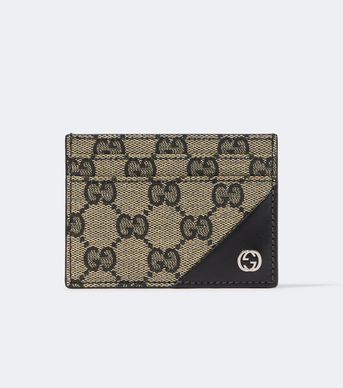 Gucci Interlocking G GG canvas card holder