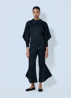 Pleats Please Issey Miyake Pleated Knit Top