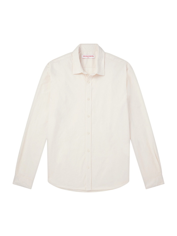 Photo: Orlebar Brown - Giles Cotton Shirt - Neutrals