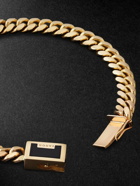 VARON - Malo Gold-Plated Onyx Chain Bracelet - Gold