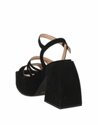 Nodaleto Womens Sandals in Black