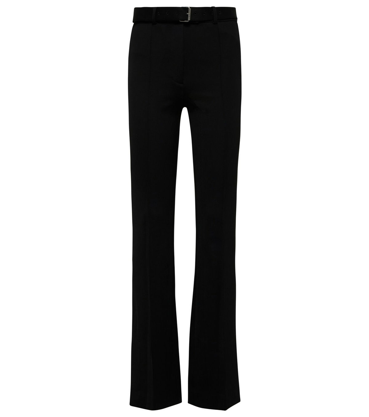 Helmut Lang - Compact Rib high-rise flared pants Helmut Lang