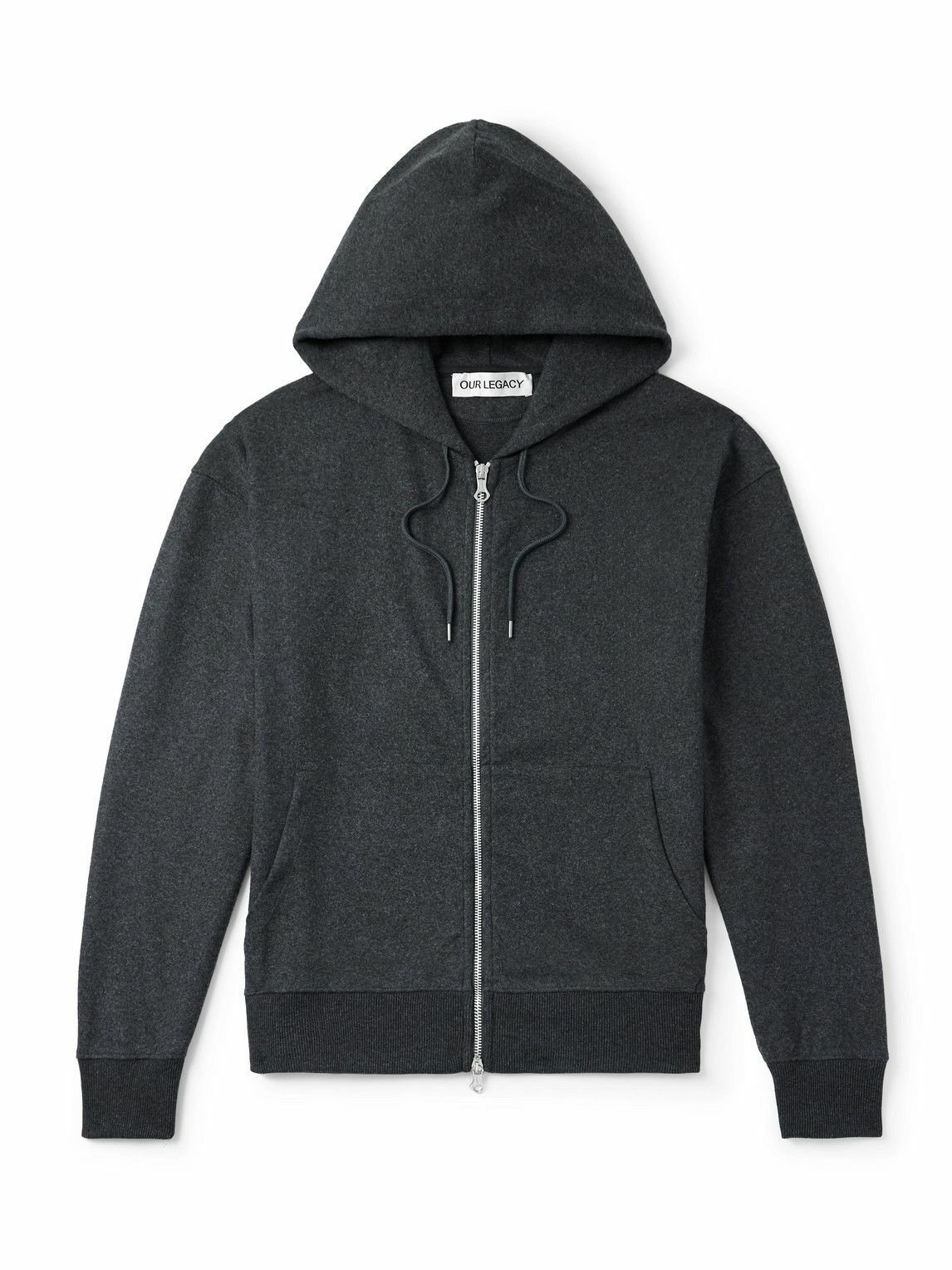 Our Legacy Level cotton zip-up hoodie Our Legacy