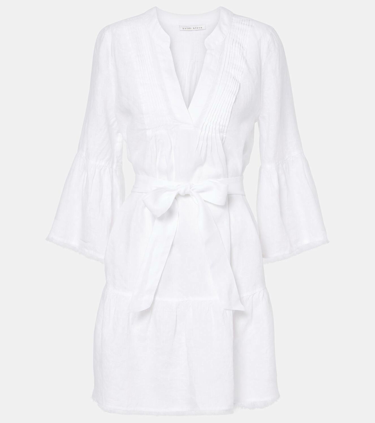 Heidi Klein Belted linen kaftan