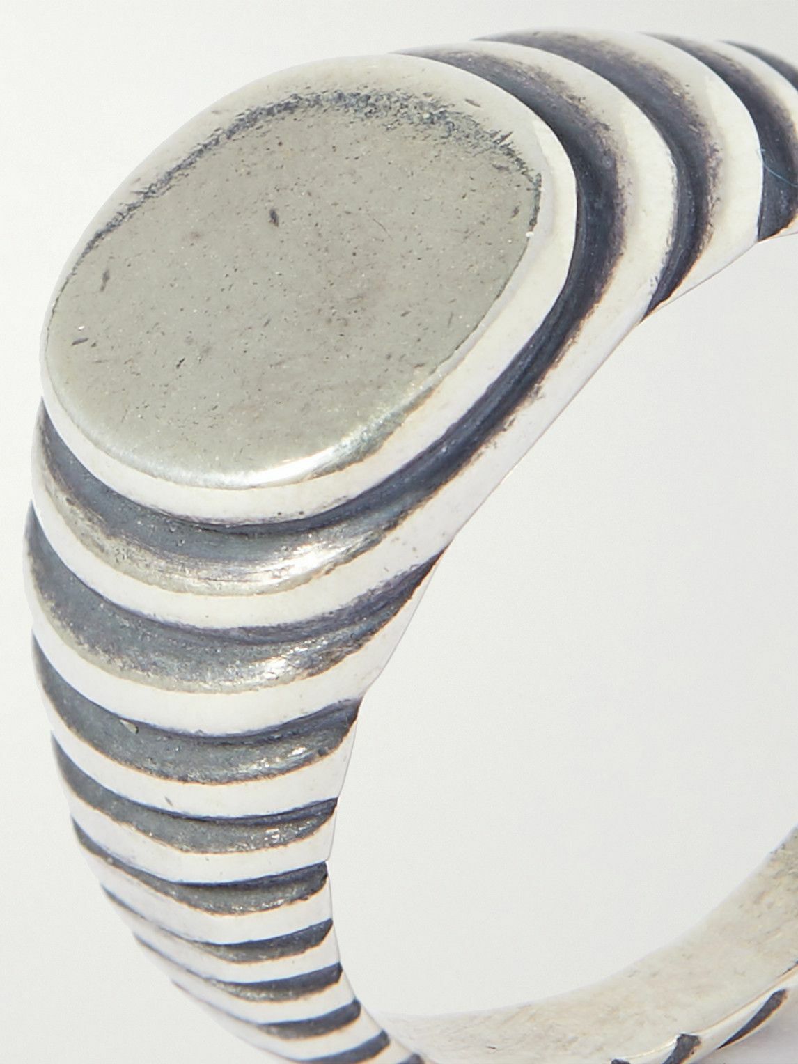 M. Cohen - Lira Sterling Silver Signet Ring - Silver