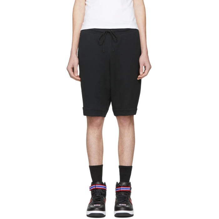 Photo: Nike Black Tech Fleece Shorts