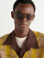 Mr Leight - James S Round-Frame Acetate and Titanium Sunglasses