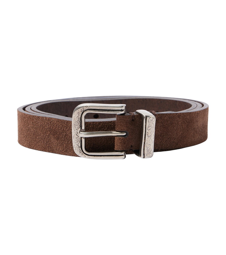 Photo: Brunello Cucinelli Suede belt