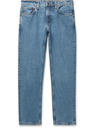Nudie Jeans - Gritty Jackson Straight-Leg Organic Selvage Jeans - Blue
