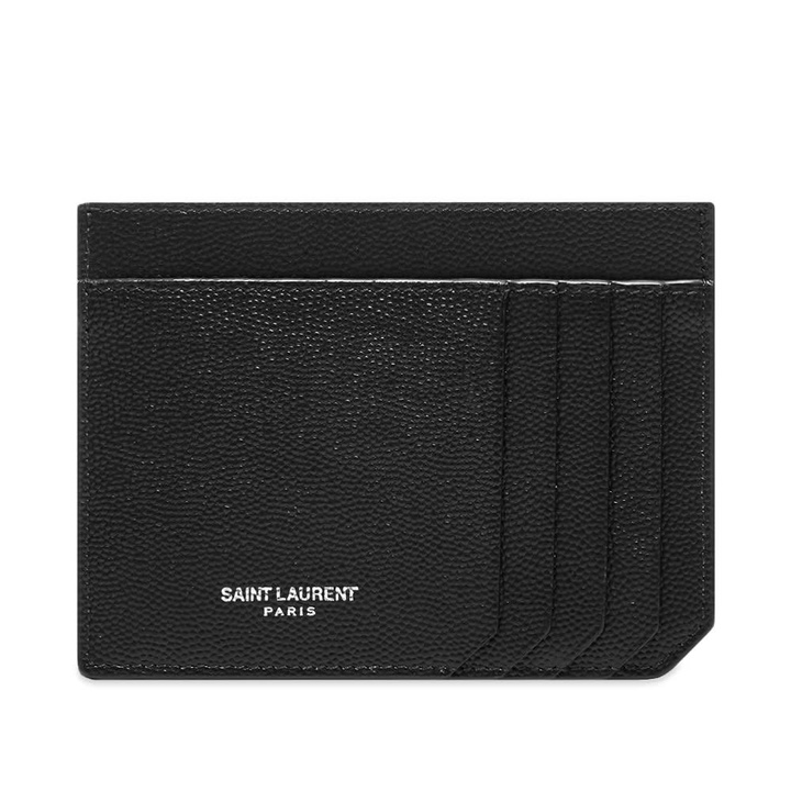 Photo: Saint Laurent Grain Leather ID Credit Card Case