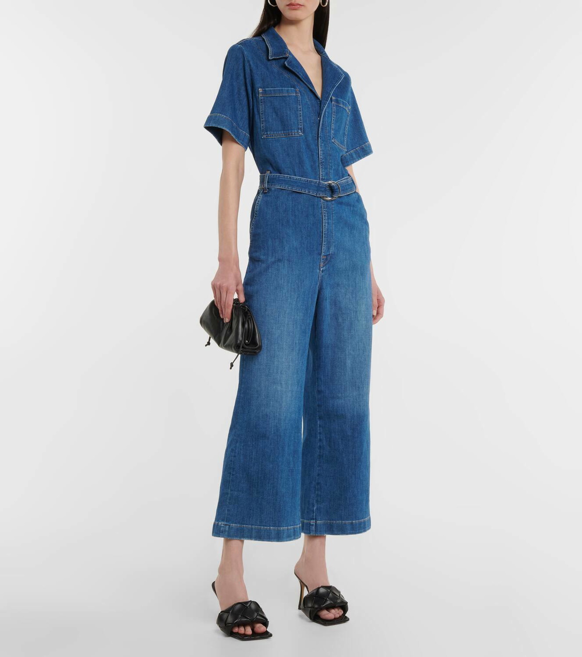 7 For All Mankind Irene belted jumpsuit