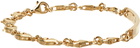 D'heygere Gold Clasp ID Bracelet