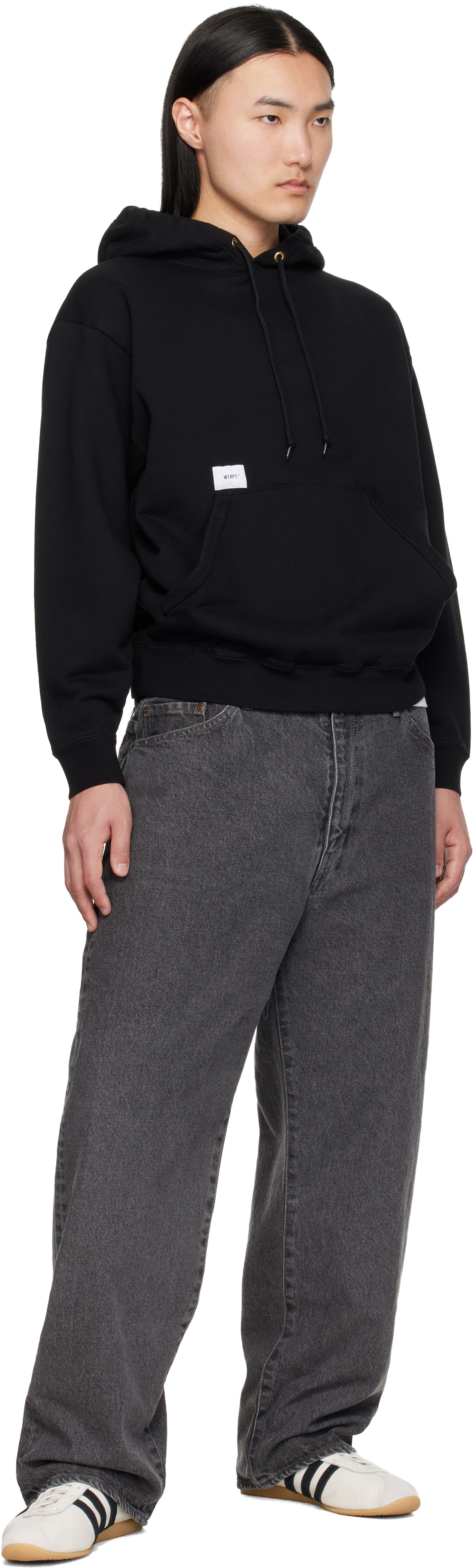 WTAPS Gray 'Blues' Straight Jeans