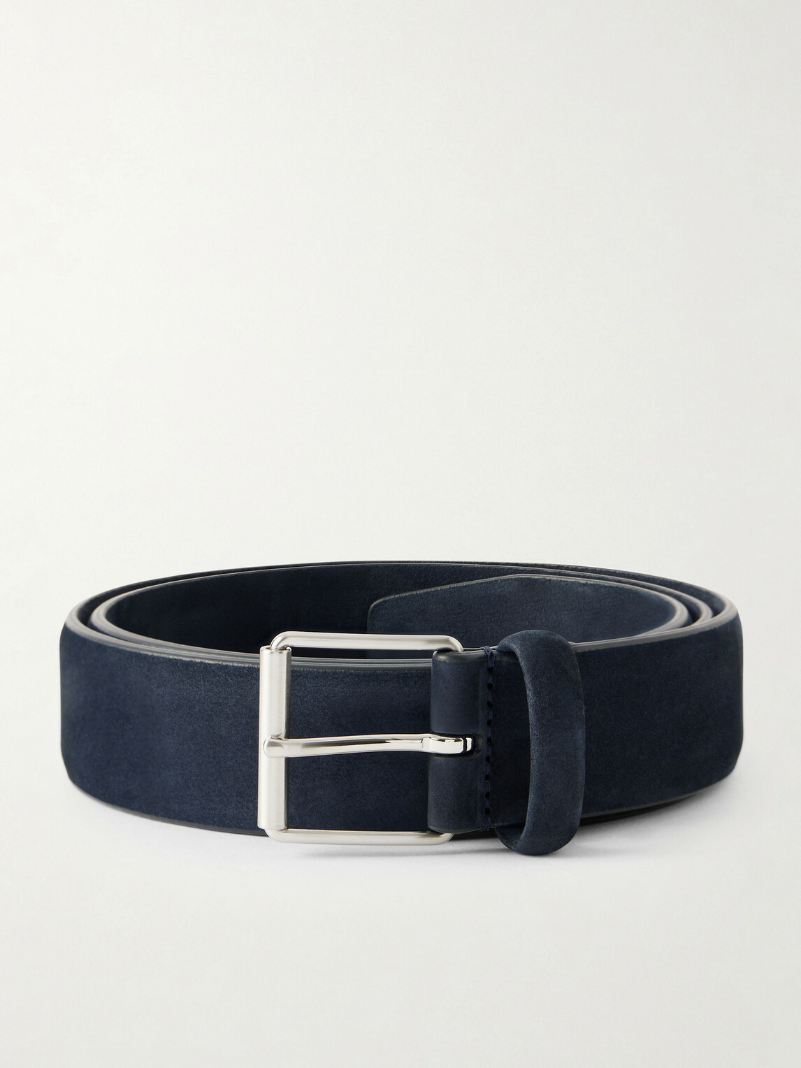 Anderson's - 3cm Suede Belt - Blue