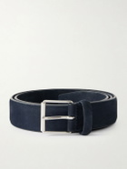 Anderson's - 3cm Suede Belt - Blue