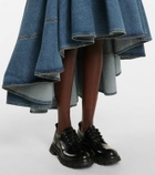 Alexander McQueen Denim midi dress