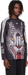 Y-3 Black Mercedes-AMG F1 Edition Driver Jersey T-shirt