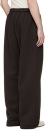 Fear of God Brown Sunfaded Wide Leg Sweatpants