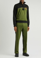 Moncler Genius 1 Moncler JW Anderson Stretch-jersey Sweatshirt Green