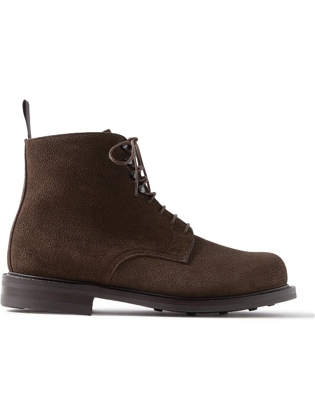 Photo: George Cleverley - Jacob Full-Grain Suede Chukka Boots - Brown