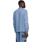 Sunnei Blue Denim Zipped Jacket