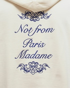 Drôle De Monsieur Le Hoodie Not From Paris Madame Ornements White - Mens - Hoodies