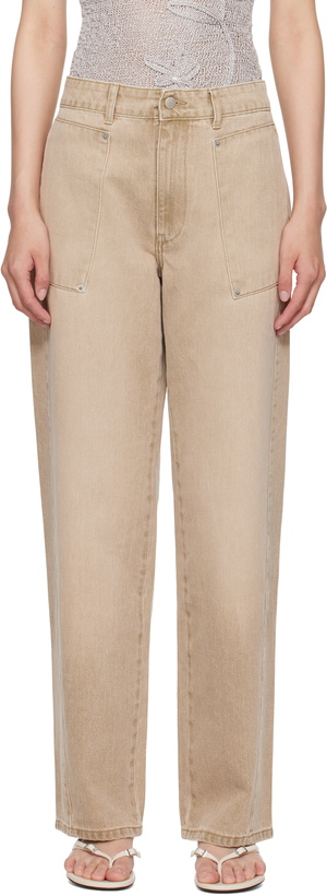 Photo: Paloma Wool Gray Orlando Jeans
