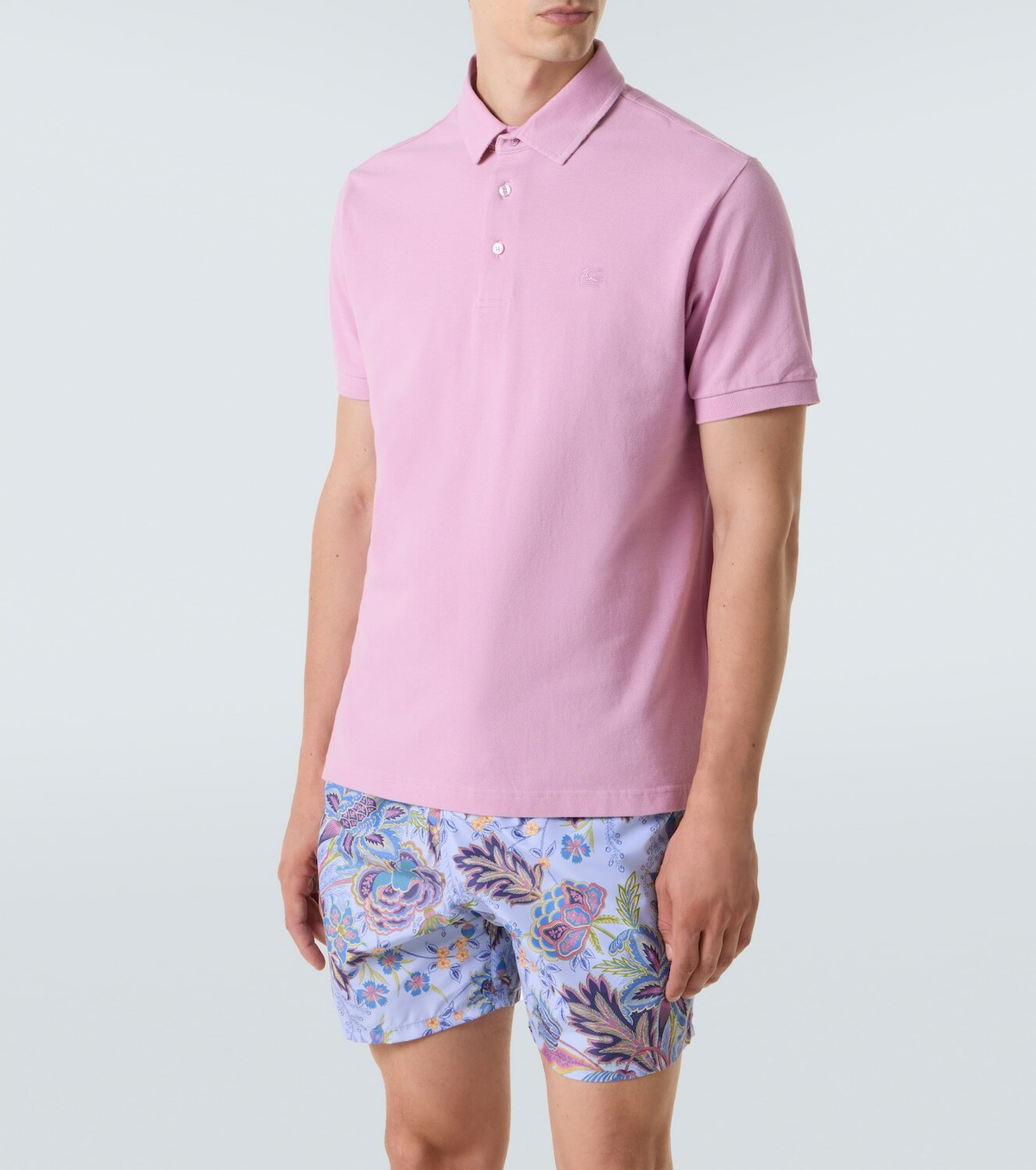 Etro Cotton piqué polo shirt