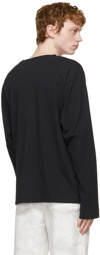 Stolen Girlfriends Club SSENSE Exclusive Black Berate Fade Long Sleeve T-Shirt