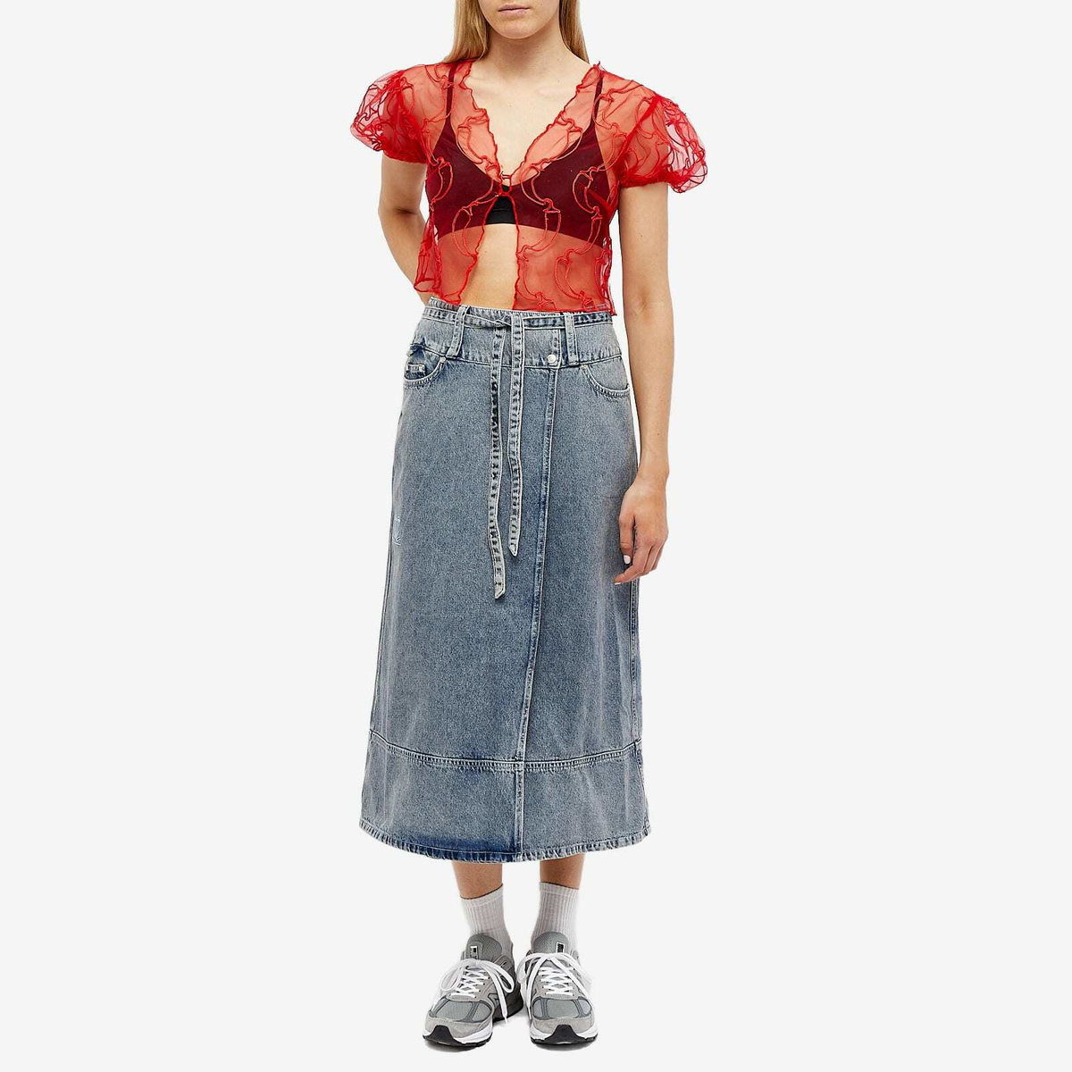 [House of Sunny] ハウスオブサニー スカート Skirt HOUSE OF SUNNY Tulip Skirt in Clay | endource