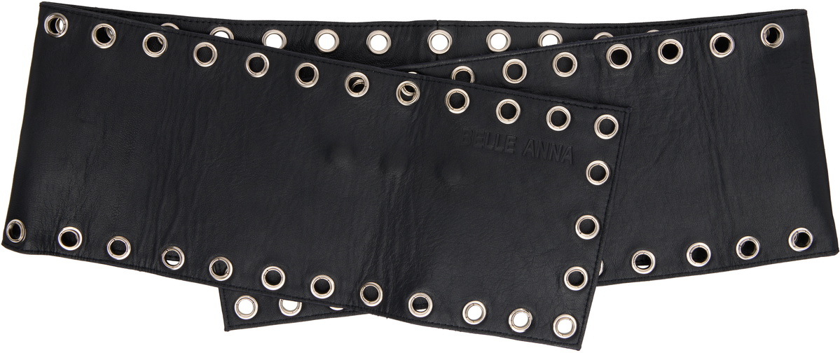 Belle Anna SSENSE Exclusive Black Dilara Belt