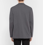 Maison Margiela - Grey Oversized Reversible Cotton-Jersey Blazer - Gray
