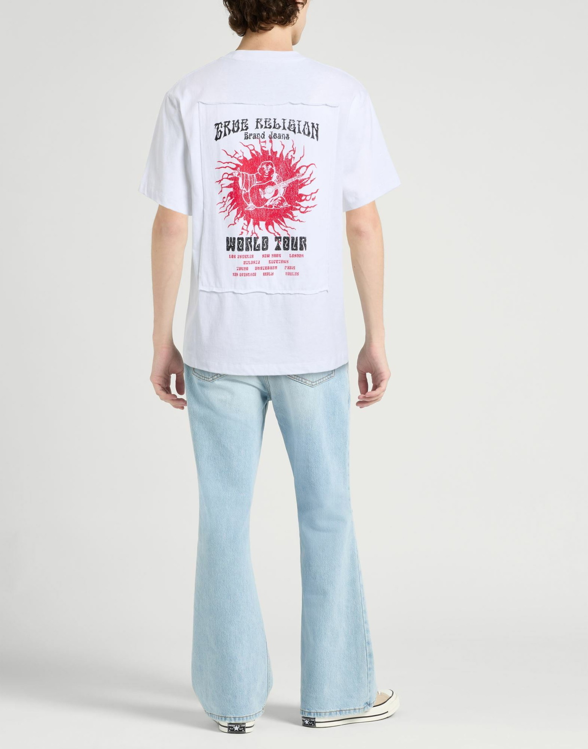 True Religion Mens T-shirt in White