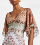 Missoni Lamé midi dress