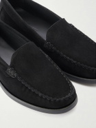 Saman Amel - City Suede Loafers - Black