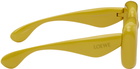 LOEWE Yellow Inflated Sunglasses