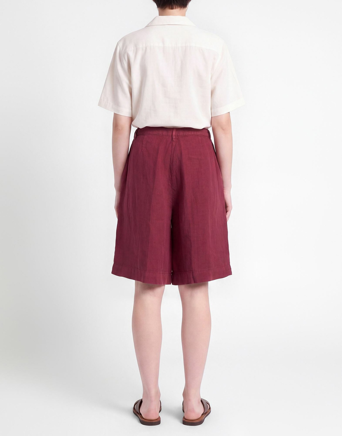 Massimo Alba Womens Shorts & Bermuda Shorts Garnet