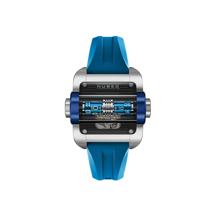 Photo: Nubeo Continuum Black Dial Mens Watch NB-6137-02
