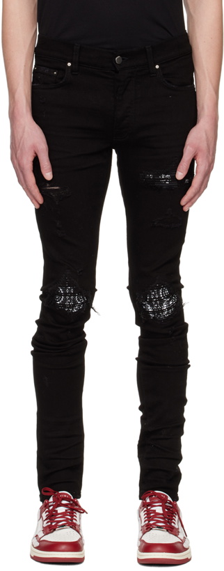 Photo: AMIRI Black MX1 Jeans