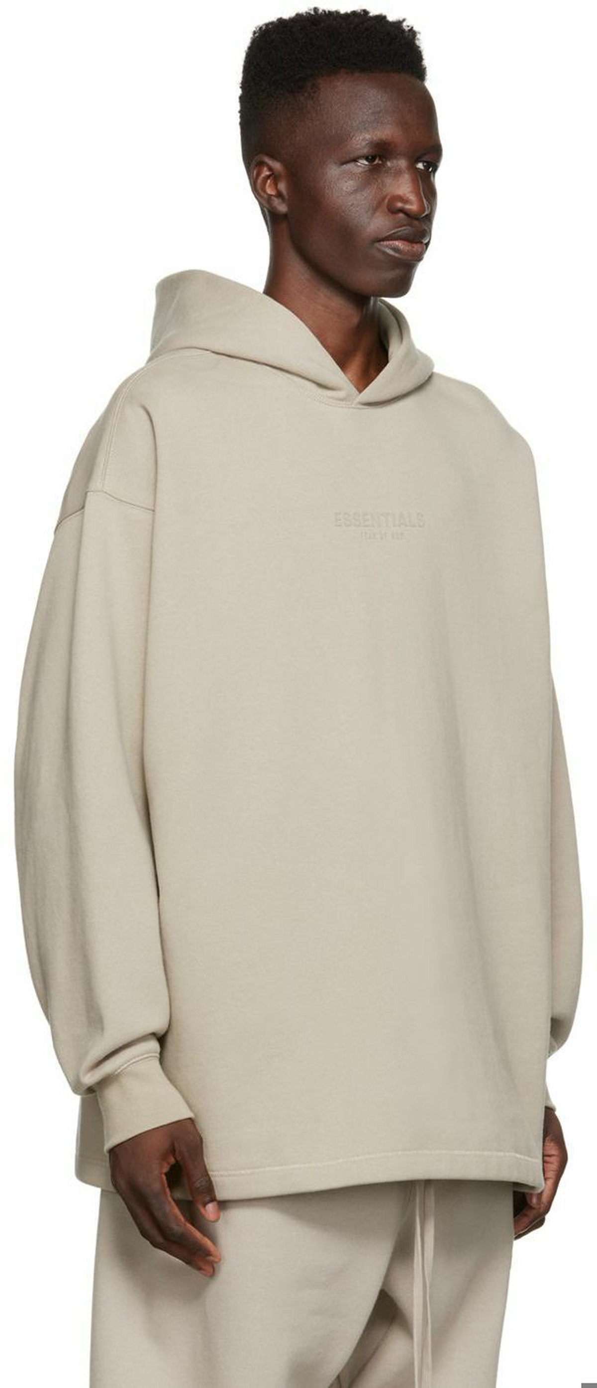 Fear of God ESSENTIALS Gray Relaxed Hoodie Fear Of God Essentials