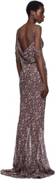 Paris Georgia Purple Milly Maxi Dress