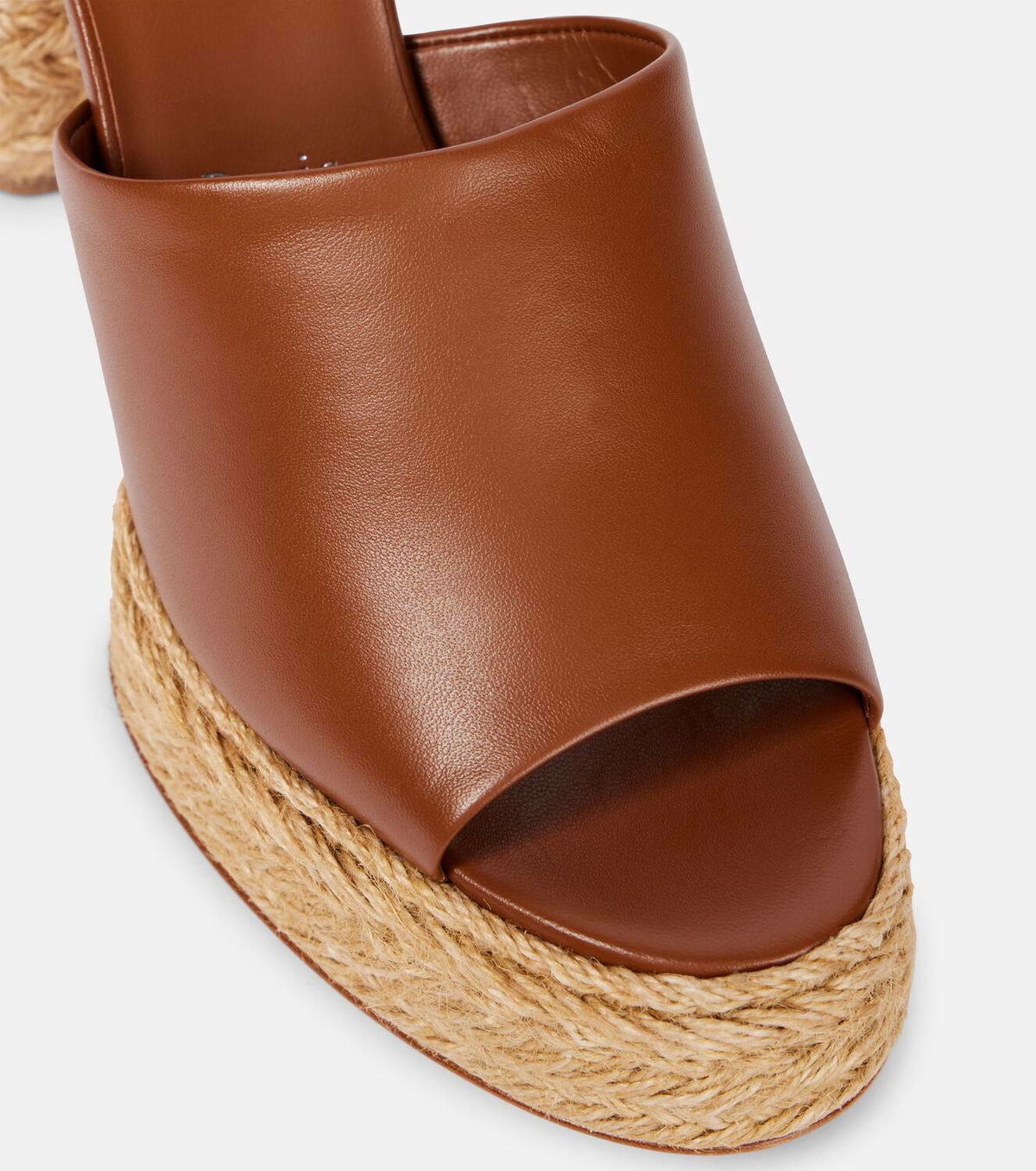 Christian Louboutin Calakala 85 leather platform mules