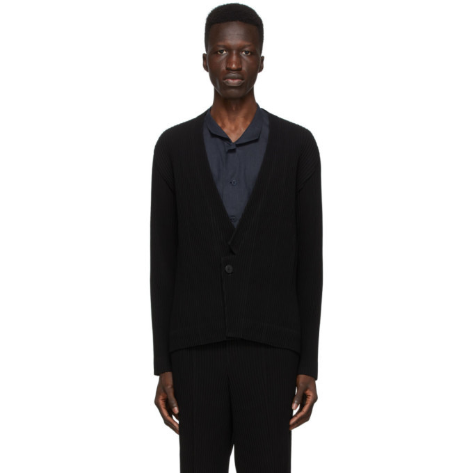 Homme Plisse Issey Miyake Black Tuxedo Pleats Blazer Homme Plisse Issey ...