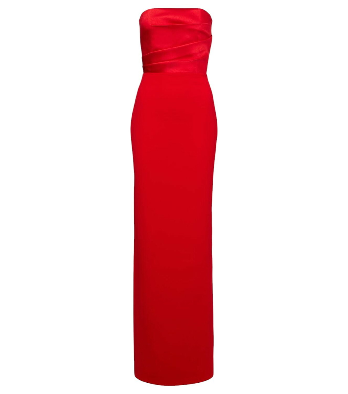 SOLACELONDON ワンピース ドレス Cassias bandeau satin 1055233 Cassias bandeau satin gown in green - Solace London | Mytheresa