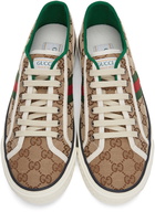 Gucci Beige GG 'Gucci Tennis 1977' Sneakers