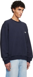 Solid Homme Navy Back Logo Sweatshirt