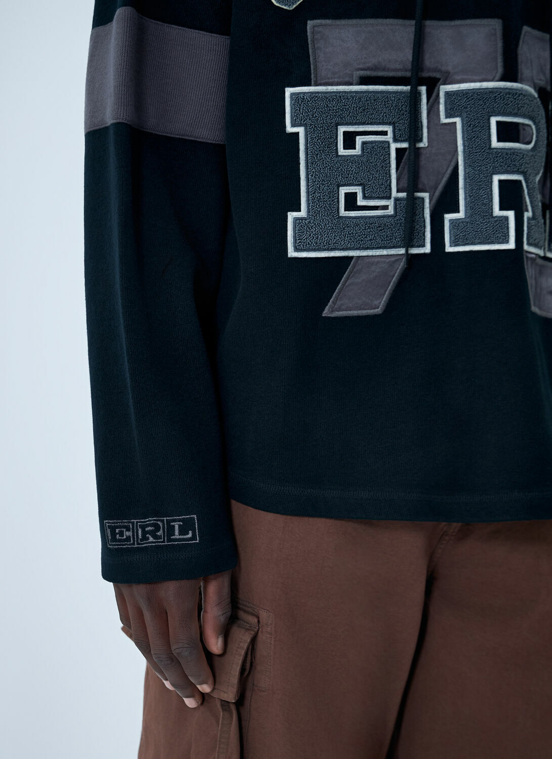 ERL Laced Hockey Sweatshirt