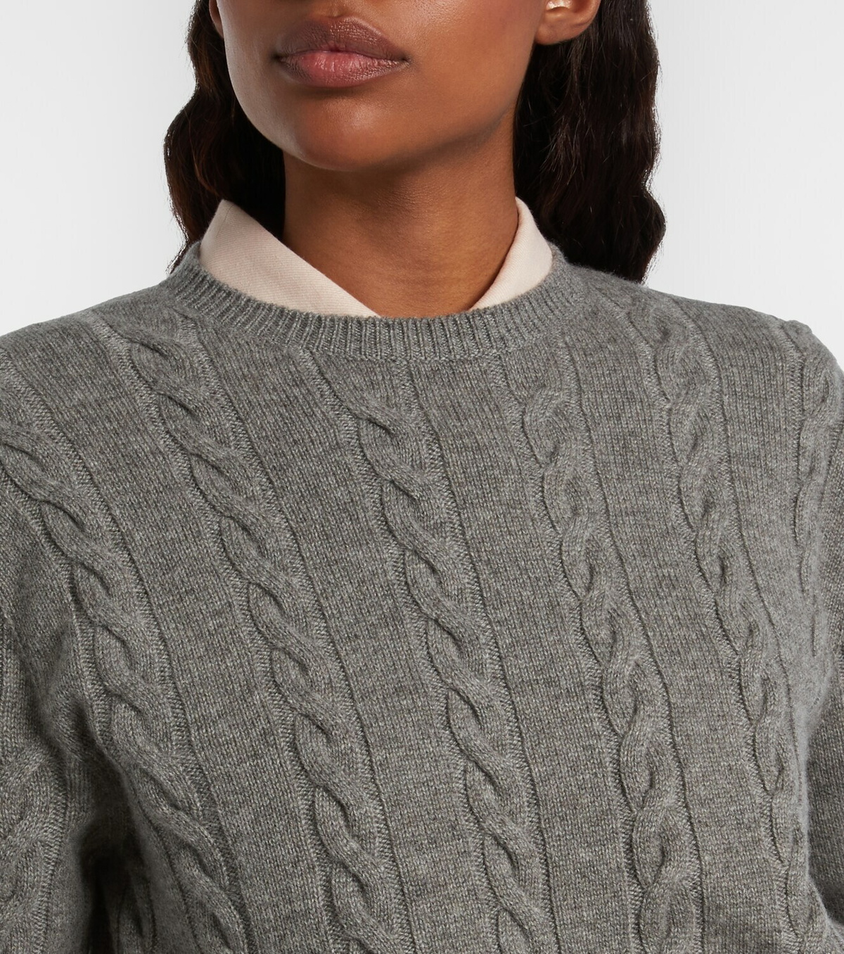 Loro Piana Cedar cable-knit cashmere sweater