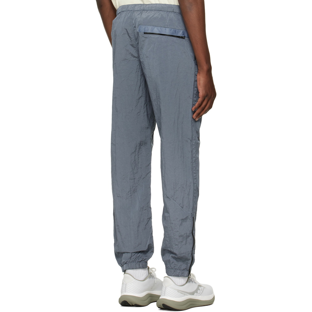 Stone Island Blue 3100035 Nylon Metal ECONYL Trousers